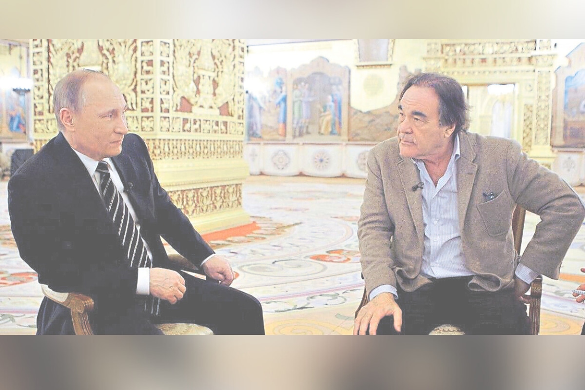 Putin y Oliver Stone
