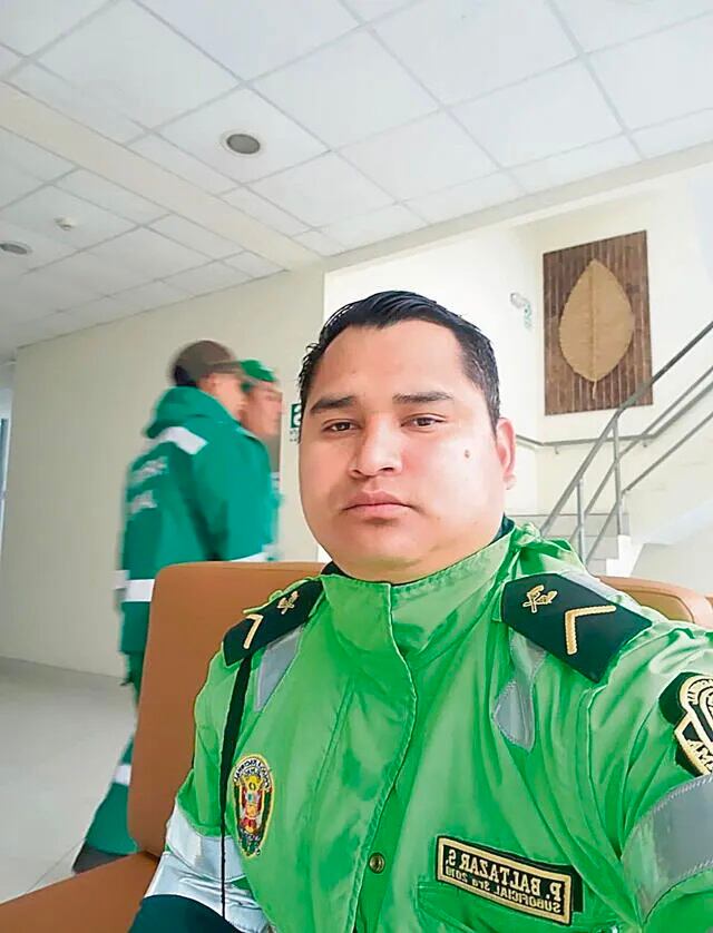 Pablo Baltazar, herido por delincuente en San Borja