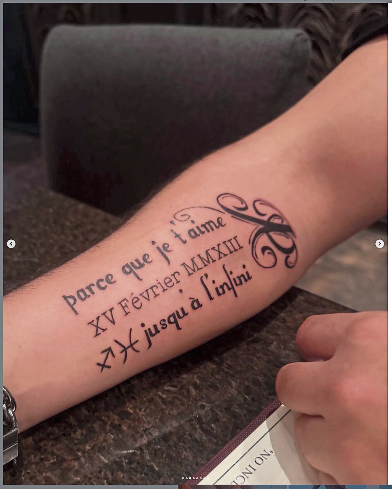 Tatuaje de Jean Paul