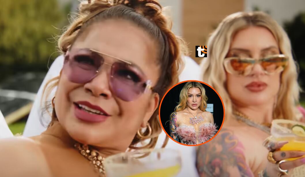 Leslie Shaw raja de videoclip 'Dile que no' de Marisol.