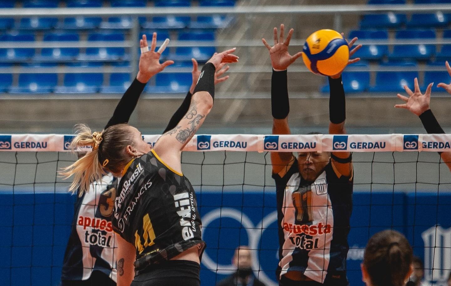 Alianza Lima no pudo volver a ganarle a Dentil Praia Clube. (Foto: Dentil Praia Clube)