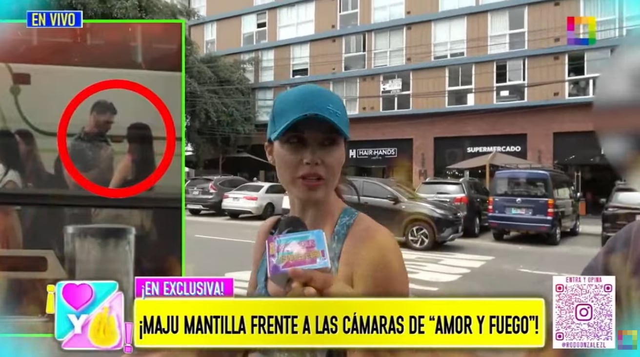 Maju responde si su viaje con Gustavo Salcedo fue por reconciliación.