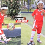 Tiene 5 años y ya es toda una goleadora: conoce la historia de Arya Huarcaya