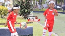 Tiene 5 años y ya es toda una goleadora: conoce la historia de Arya Huarcaya