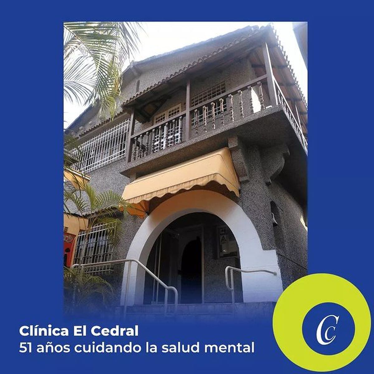 Este es el anuncio de la clínica en sus redes sociales (Foto: Clínica El cedral / Instagram)