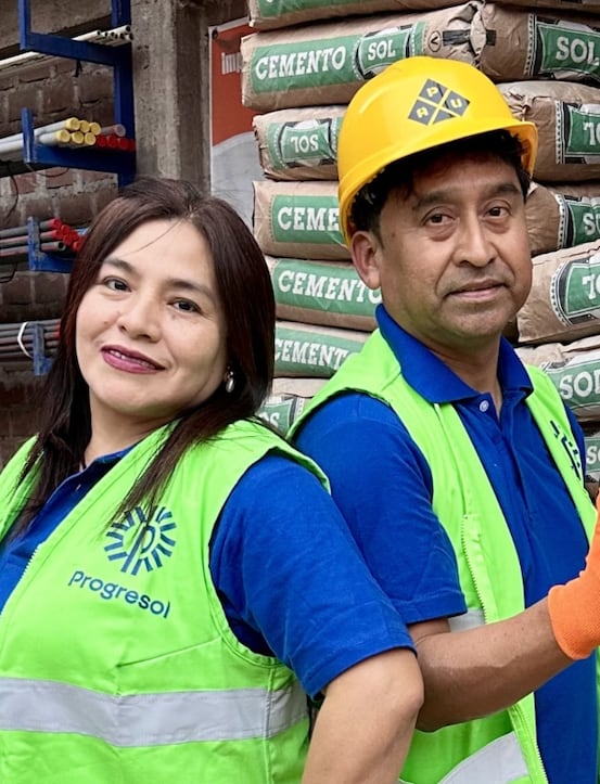 Alberto y Sonia ferreteros de Progresol