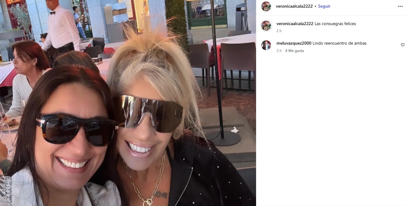 Mamá de Alejandra Baigorria y madre de Said Palao felices tras reconciliación de sus hijos.