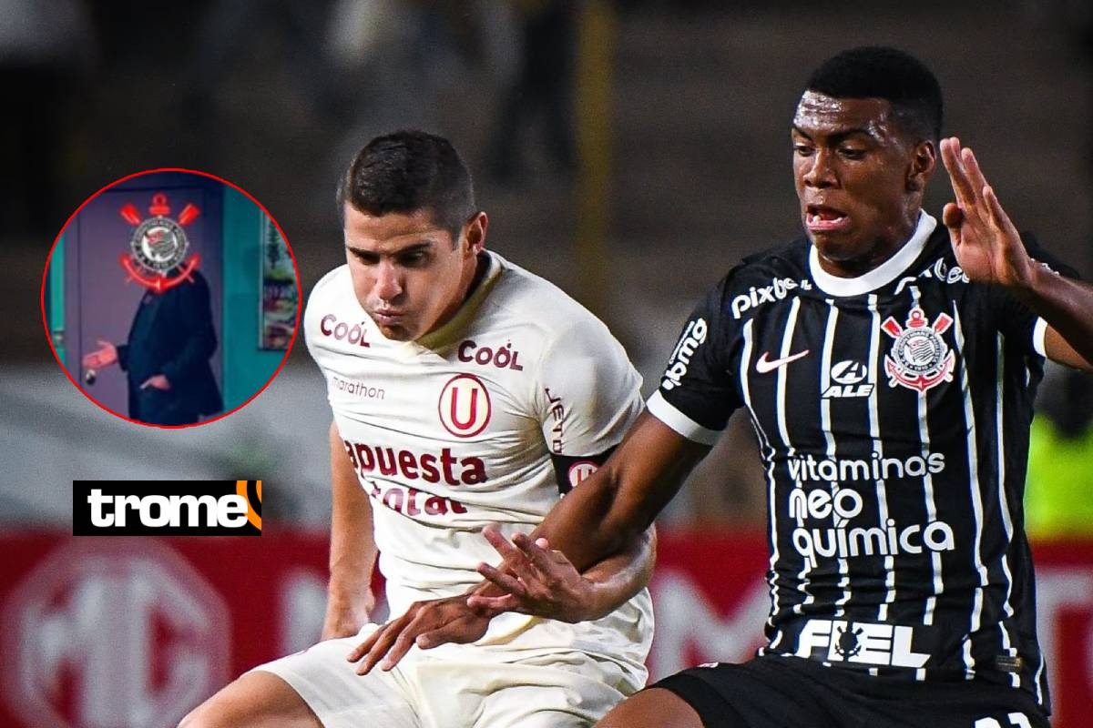 Corinthians publicó un cruel meme contra Universitario tras clasificar a semifinales.