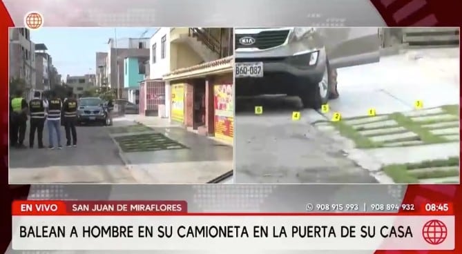 Hombre quedó gravemente herido.