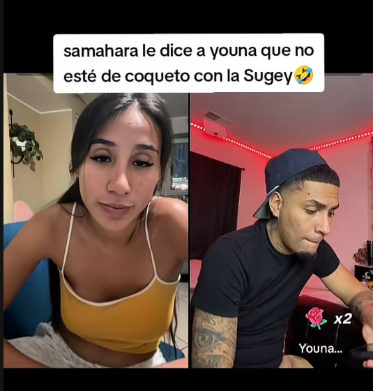 Influencer le reclama a Youna.