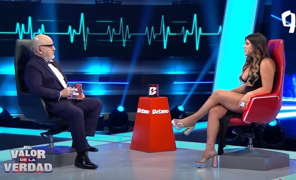 Macarena Vélez en El Valor de la Verdad. (Panamericana)