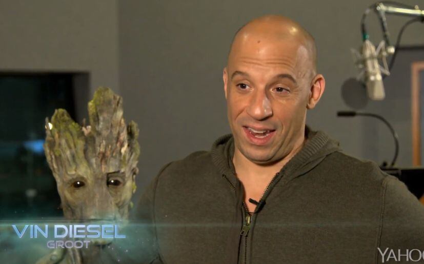 Vin Diesel encarna al alienígena Groot en este filme de Marvel. (Foto: Marvel)