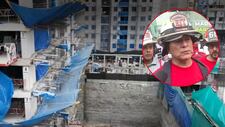 ¡Tragedia en San Miguel! Obrero muere sepultado tras derrumbe en obra de edificio y otros dos resultan heridos