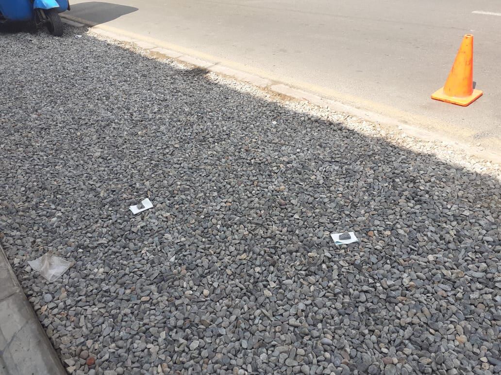 Sicarios en moto lineal asesinaron de siete balazos a un hombre de 52 años. (fotos: Mónica Rochabrum/Trome)