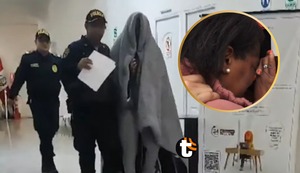 El desconsolador llanto de la madre de Cri Cri mientras era trasladado a Piedras Gordas