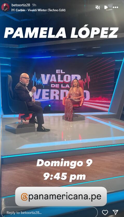 Pamela López en 'El Valor de la Verdad'
