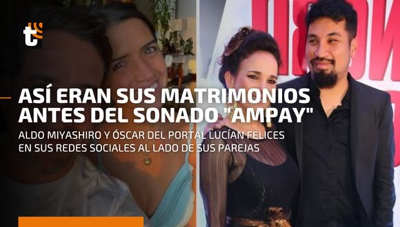 Así fueron las relaciones de Aldo Miyashiro y Oscar del Portal antes del 'ampay' de Magaly Medina