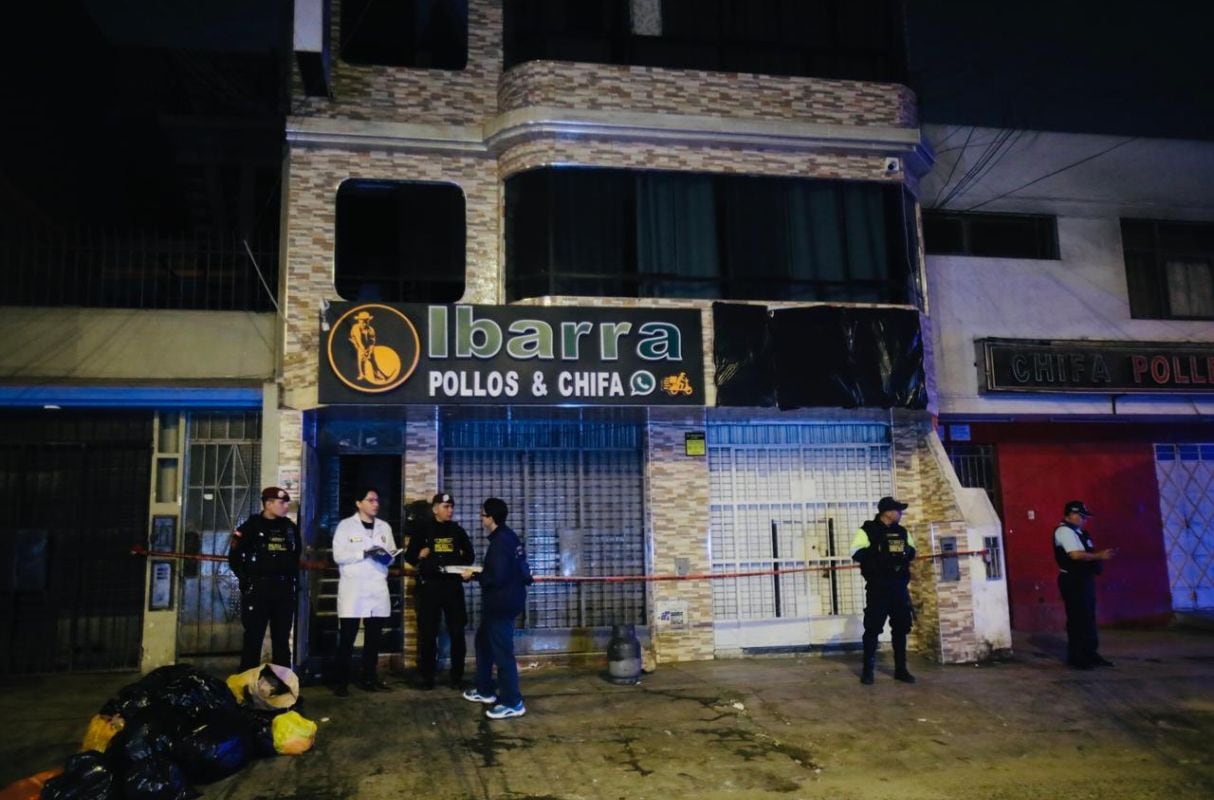 Una adulta mayor y sus dos hijas, de 19 y 24 años, terminaron atrapadas entre las llamas del inmueble. (Foto: César.grados@photo.gec)
