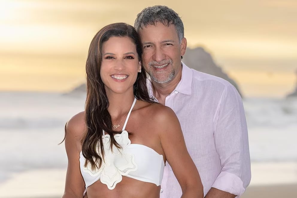 María Pía Copello y su esposo Samuel Dyer