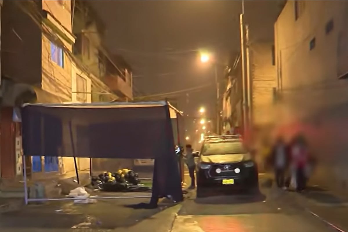 Balacera durante cumpleaños en Pamplona Alta deja tres heridos. Foto: Captura de video/AméricaTV