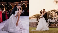 Así se vivió la celebración de la boda religiosa de Natalia Salas y Sergio Coloma