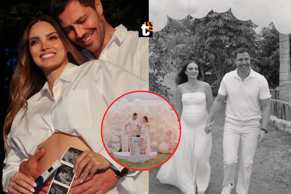 Cachaza y André Bankoff revelan el sexo de su primer bebé.