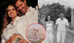 ¡Es oficial! Cachaza y André Bankoff revelan el sexo de su primer bebé y enternecen a sus seguidores: “Nuestro mundo se pintó de…”