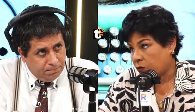 Norma Yarrow discute en vivo con presentador Fabricio Escajadillo y anuncia acciones legales.