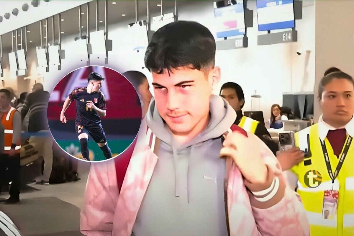 Felipe Chávez evitó comentar sobre su breve debut con la selección peruana (Foto: Teledeportes)