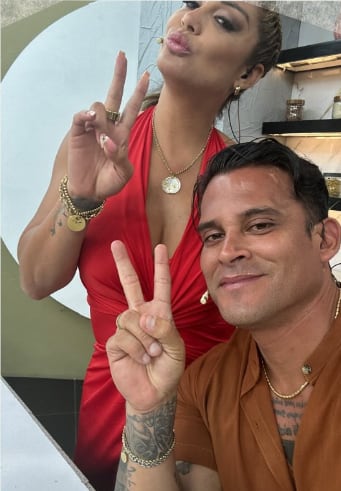 Karla Tarazona y Christian Domínguez retomaron su relación y así lucen actualmente.