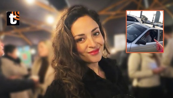 TROME - Andrea Luna denuncia acoso de taxista en Larcomar