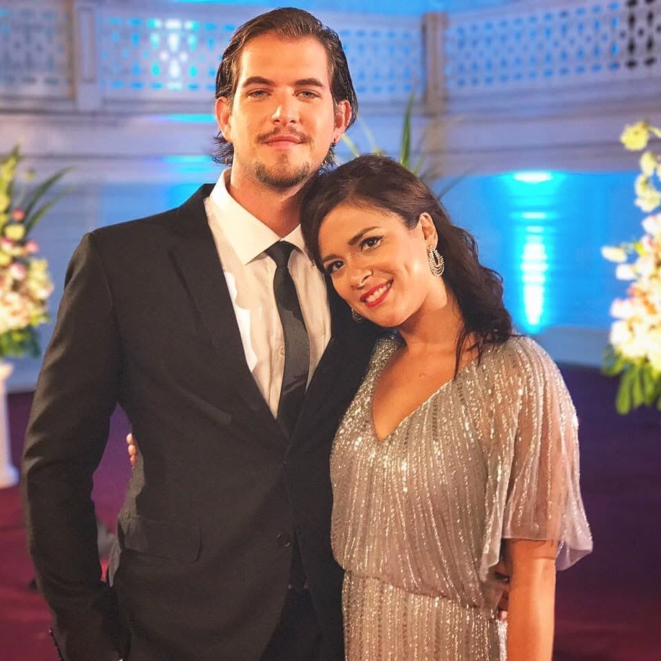Se conocieron en las grabaciones de la novela Ven, baila, quinceañera. Foto: Facebook @karinajordan