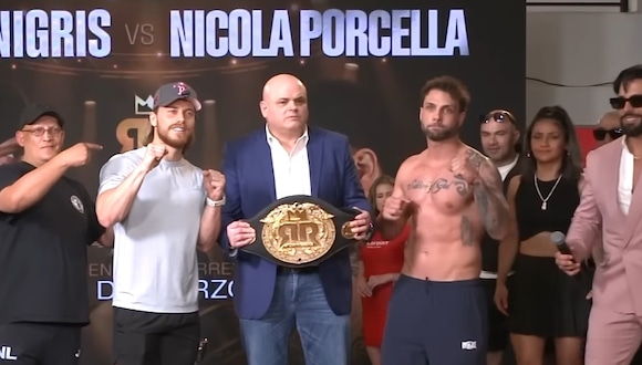 TROME | Nicola Porcella vs. Aldo de Nigris en Ring Royale (Ring Royale Instagram)