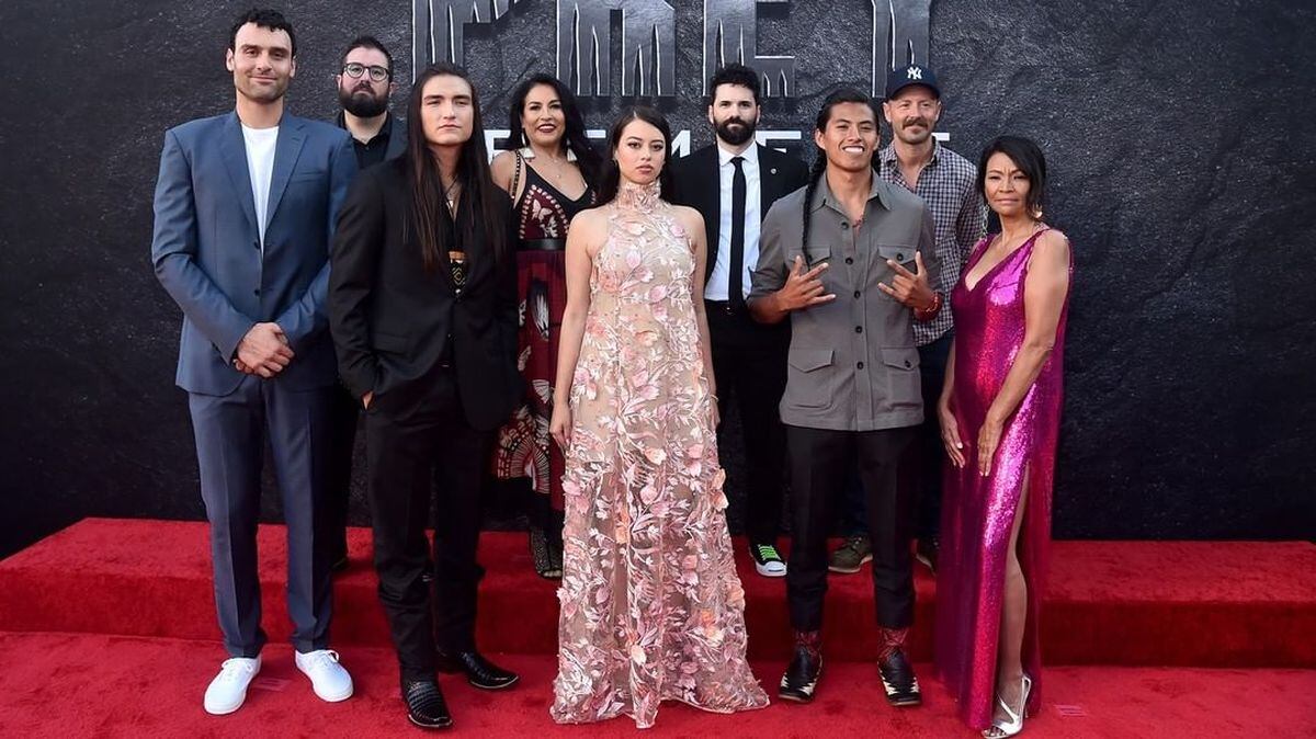 El elenco de la película en pleno (Foto: Predador / Instagram)