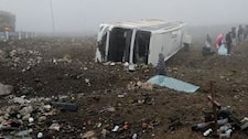 Ayacucho: Cuatro muertos en despiste y volcadura de bus que iba de Lima a Andahuaylas | VIDEO