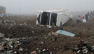 Ayacucho: Cuatro muertos en despiste y volcadura de bus que iba de Lima a Andahuaylas | VIDEO