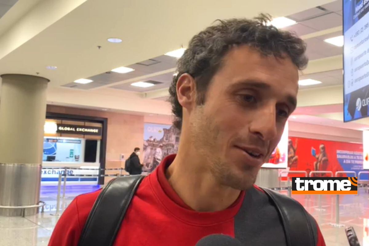 Horacio Orzán declara a su llegada a Quito (Foto: @rpp)