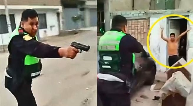 Sujeto desafió a policía a dispararle