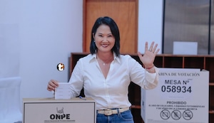 Keiko Fujimori vota en San Borja y pide a peruanos elegir de manera consciente: “Acudan a las urnas”