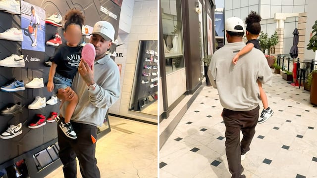 Jefferson Farfán reaparece junto a su menor hija en medio de la polémica con Darinka Ramírez