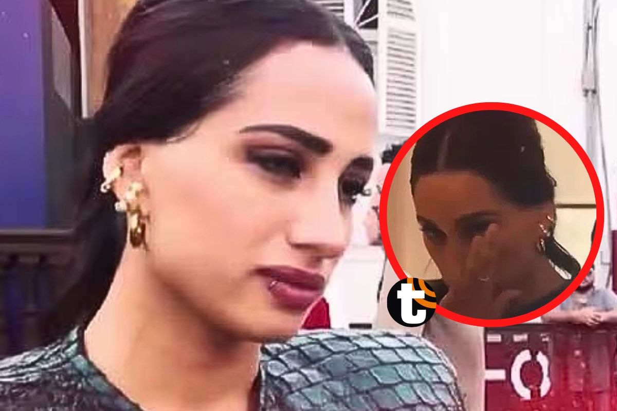 Valery Revello llora por ver a imágenes de Sergio Peña con otra mujer y su hija.