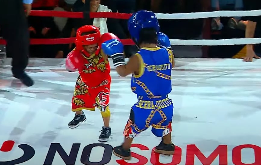 Manolito Rojas se enfrentó a Jorgito, el Guayaco. (Captura No Somos TV)