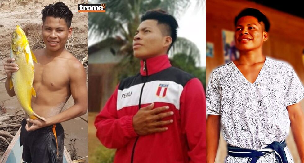 Mauro Valera, el atleta shipibo que marca historia como lanzador de jabalina. (Trome / Legado)