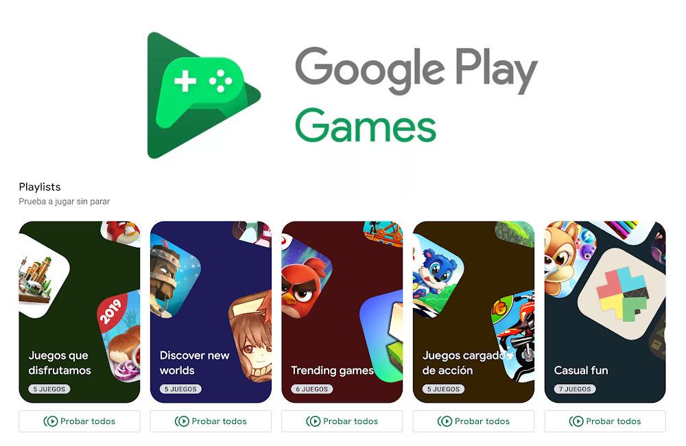 Google Play Juegos para Windows.