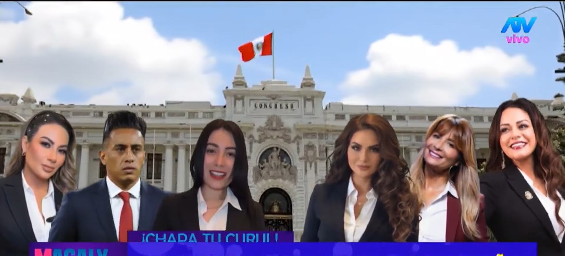 Periodista arremete contra los faranduleros que se han lanzado al Congreso. (Foto: ATV)