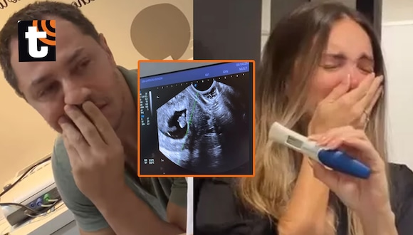 TROME - Cachaza y Andre Bankoff se quiebran al escuchar los latidos de su bebé por primera vez