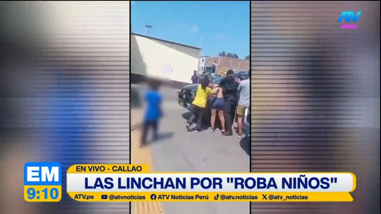 Las mujeres fueron golpeadas por los vecinos de Sarita Colonia. Foto: ATV