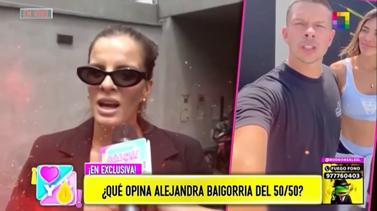 Alejandra Baigorria evita opinar tras las declaraciones de Korina Rivadeneira sobre Mario Hart.