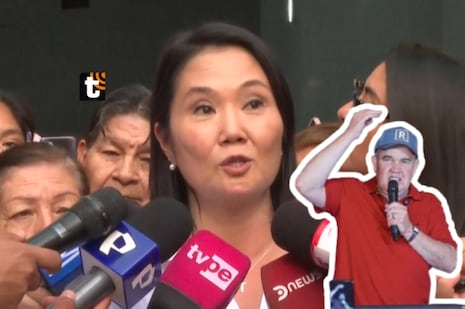 Keiko Fujimori responde tras grave acusación lanzada por Rafael López Aliaga: “No voy a pisar el palito”