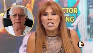 Magaly explota contra presidente del Gremio de Cirujanos: “Vergüenza de médico, una imbecilidad”